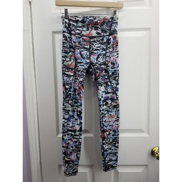 Lululemon Break Free Tight 25" Culture Clash Starlight Black Size 4 Leggings - Picture 1 of 6